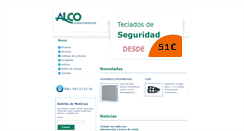 Desktop Screenshot of alcosl.com